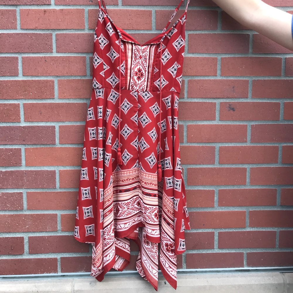 tribal print sundress